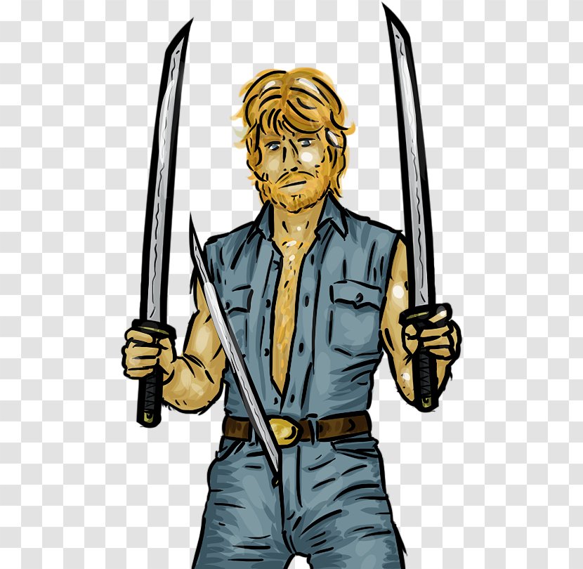 Comics Drawing Cartoon DeviantArt - Samurai - Chuck Norris Transparent PNG