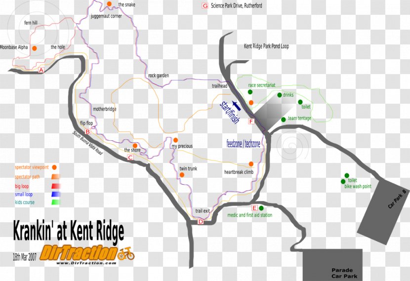 Kent Ridge Park National Parks Board Mountain Biking Trail - Bicycle Transparent PNG