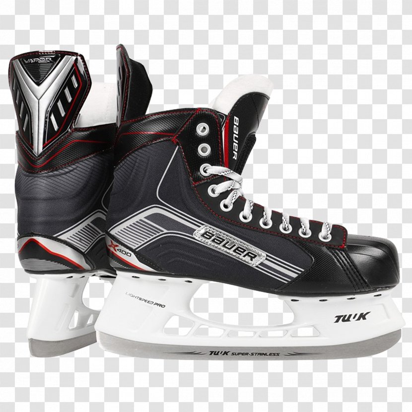 Bauer Hockey Ice Equipment Skates Senior - Shoe Transparent PNG