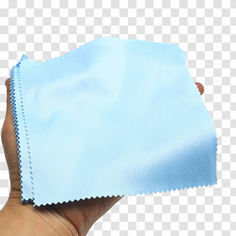 Light Blue Textile Glasses - Gratis - Cloth Transparent PNG