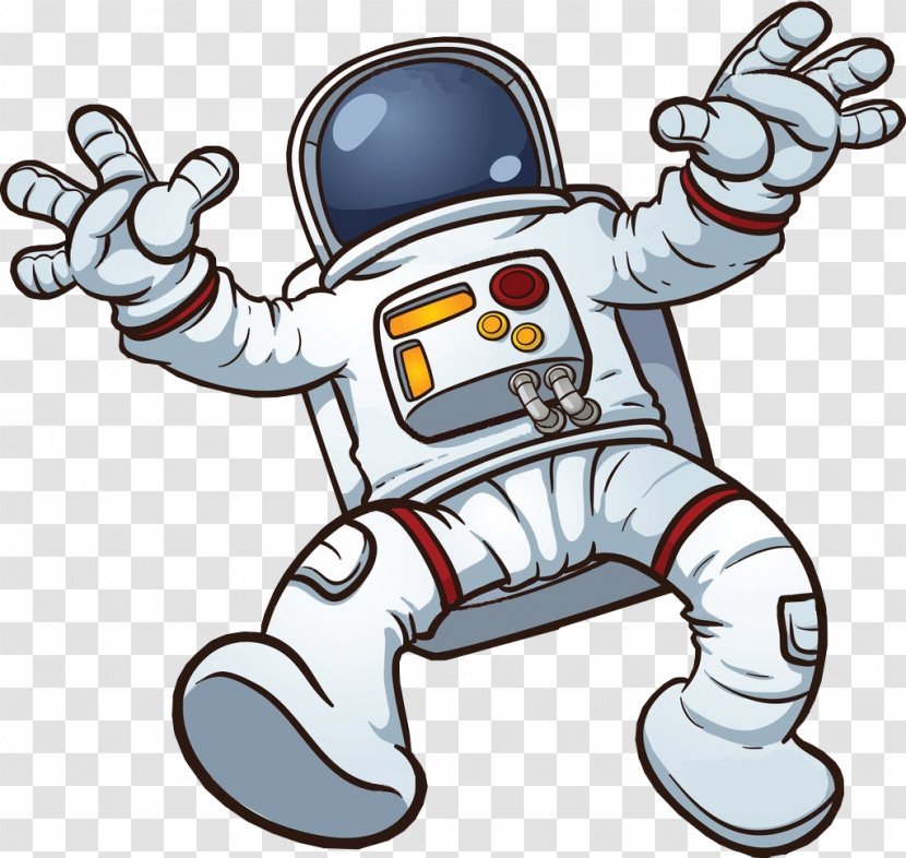 Astronaut Clip Art - Cartoon Transparent PNG