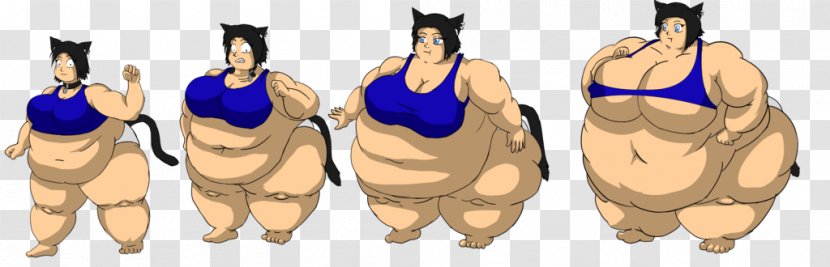Weight Gain Muscle Batgirl Catwoman - Watercolor Transparent PNG