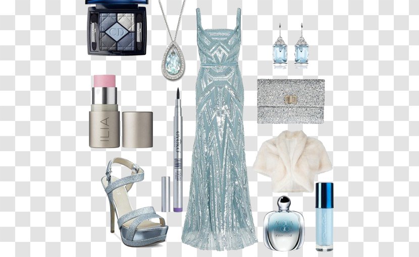 Dress Clothing Fashion Blue Shoe - Goddess Transparent PNG