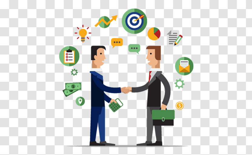 Cartoon Sharing Collaboration Job Business Transparent PNG