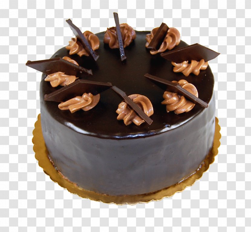 Chocolate Cake Sachertorte Truffle Prinzregententorte - Baked Goods Transparent PNG
