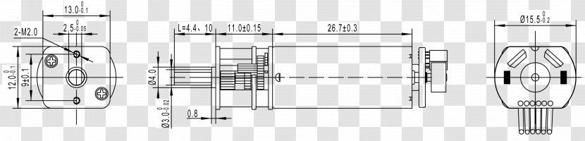 Drawing Door Handle Line Angle - Circuit Component Transparent PNG
