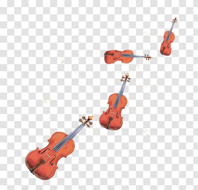 Violin Cello - Flower - Beautiful Transparent PNG