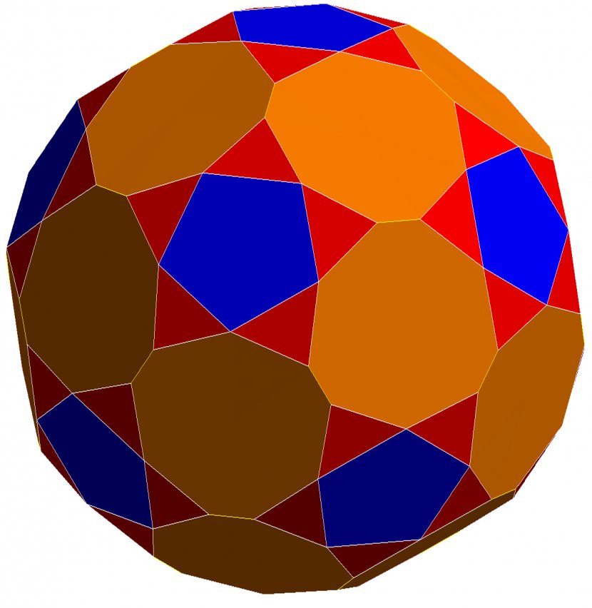 Sphere Football - Polyhedron Transparent PNG