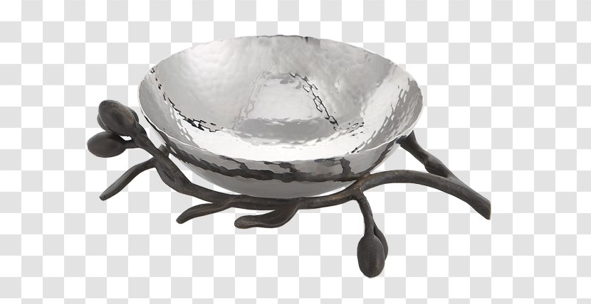 Michael Aram Ocean Sea Urchin Nut Bowl Candle Holders Dish - Metal - Olive Branch Transparent PNG