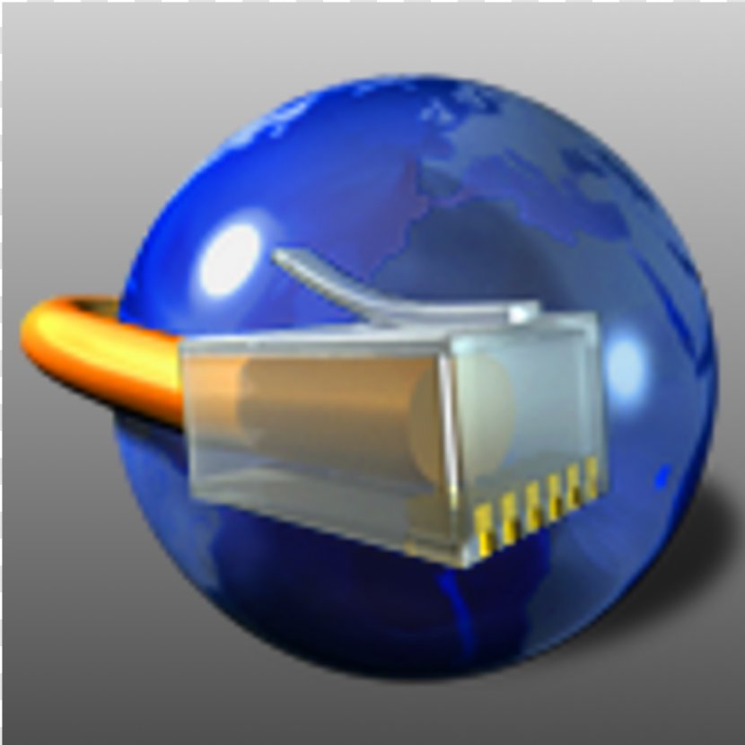 Cobalt Blue Sphere Computer Network Transparent PNG