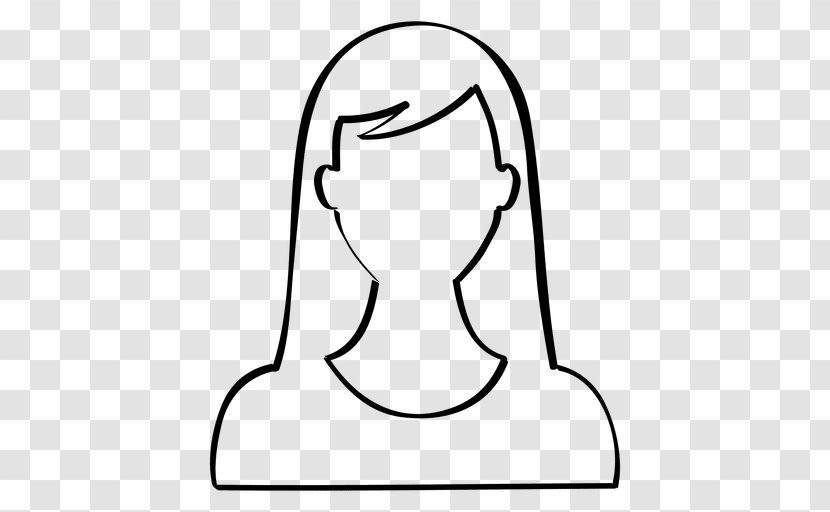 Drawing Chinese People In Ireland Clip Art - Frame - Avatar Woman Transparent PNG