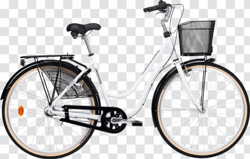 Monark Bicycle Sweden Crescent White - Baskets Transparent PNG