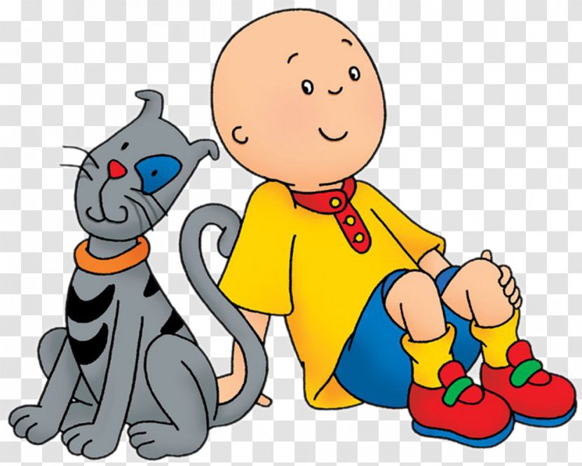 Caillou And Gilbert PBS Kids Adventure! Film - Hand Transparent PNG