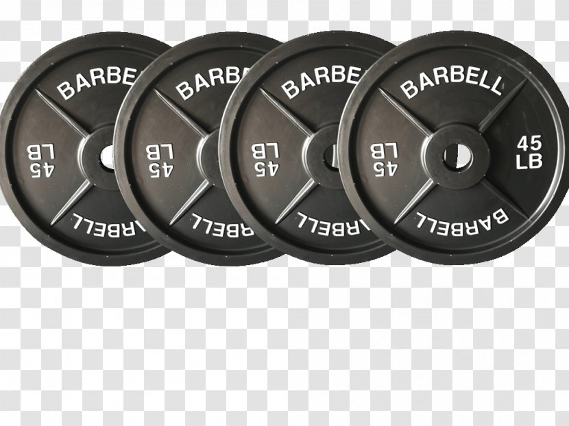 Weight Training Plate Barbell Dumbbell Strength - Theatrical Property Transparent PNG