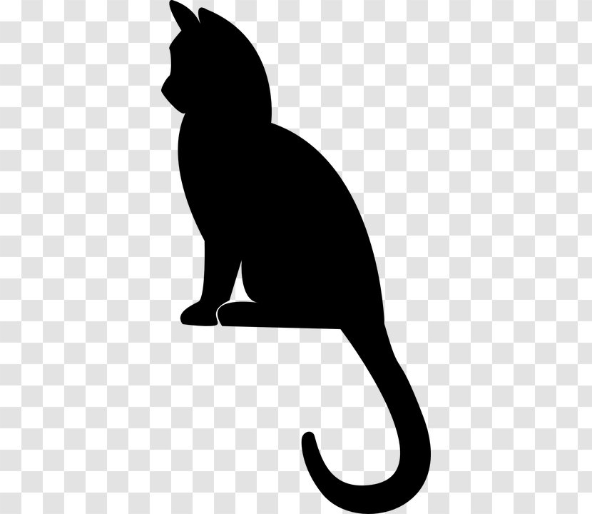 Kitten Cat Felidae Silhouette Clip Art - Whiskers Transparent PNG