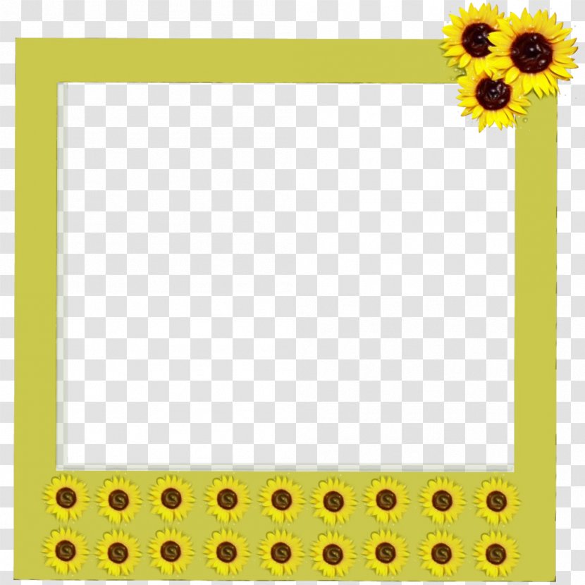 Background Flower Frame - Picture Frames Transparent PNG