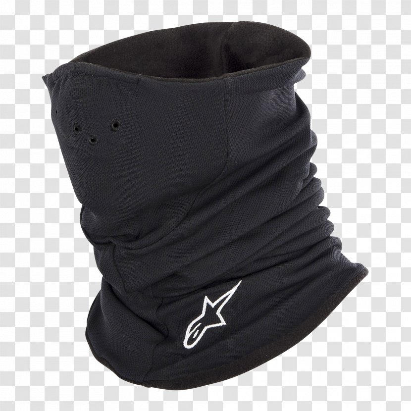 Neck Gaiter Alpinestars Motorcycle Balaclava Polar Fleece - Headgear Transparent PNG