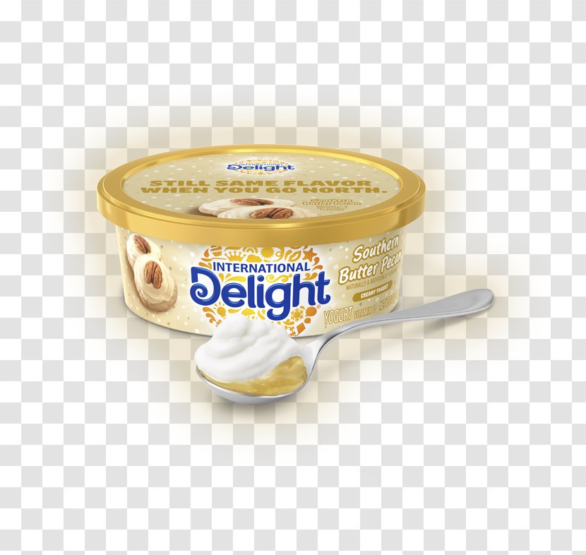 Crème Fraîche Milk International Delight Yoghurt Cinnamon Roll - Yogurt Package Transparent PNG