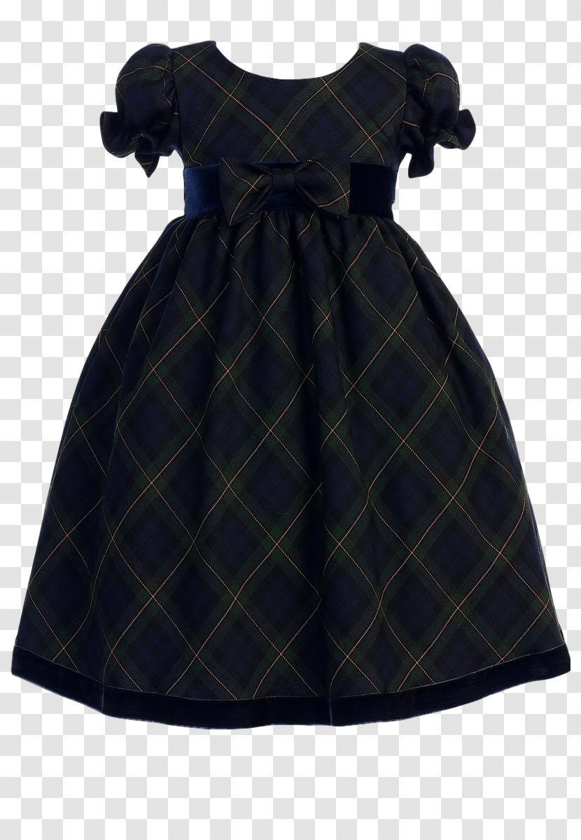 Children's Clothing Dress Tartan Infant - Shoe - Blue Plaid Transparent PNG