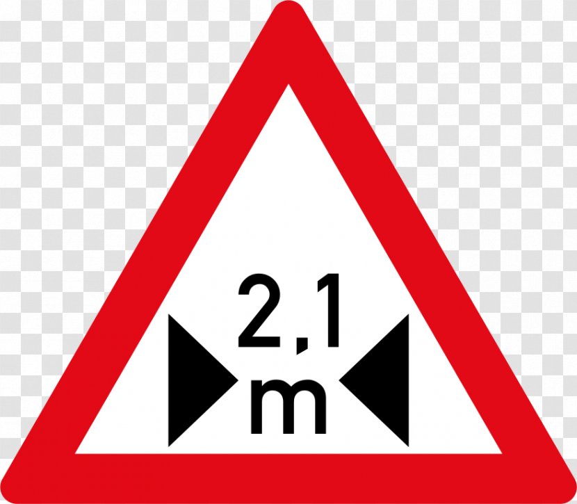 Traffic Sign One-way Warning Road - Area Transparent PNG