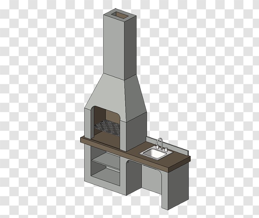 Autodesk Revit Barbecue Kitchen Chimney Cabinetry - Appliance Transparent PNG
