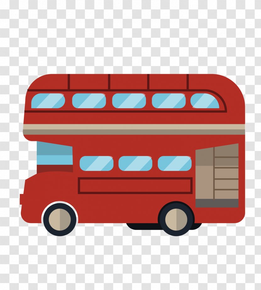 Big Ben Icon - London - Double Bus Transparent PNG