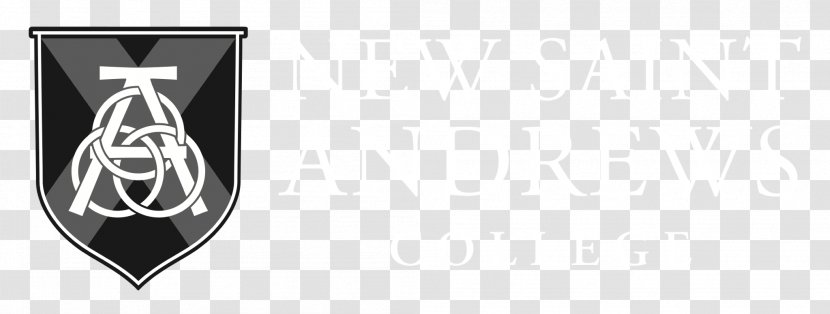 New Saint Andrews College Logo Brand - Black And White - Design Transparent PNG