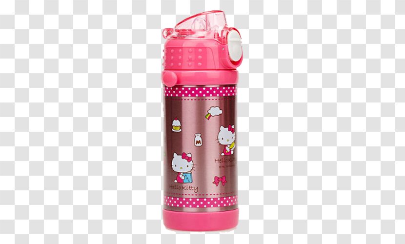 Water Bottle Cartoon Stainless Steel - Kettle Transparent PNG