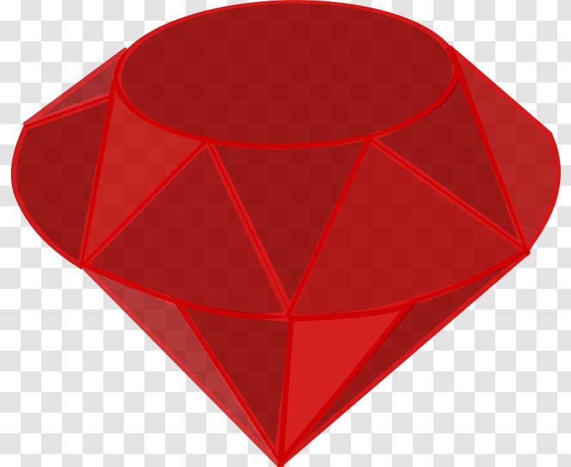 Heart Symbol - Diamond - Symmetry Transparent PNG