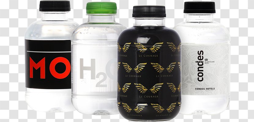 Glass Bottle Advertising Empresa Vendor - Botella De Agua Transparent PNG