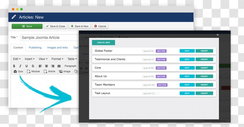 Computer Program Joomla Template Software Extension QUIX - Addon - Generator Transparent PNG