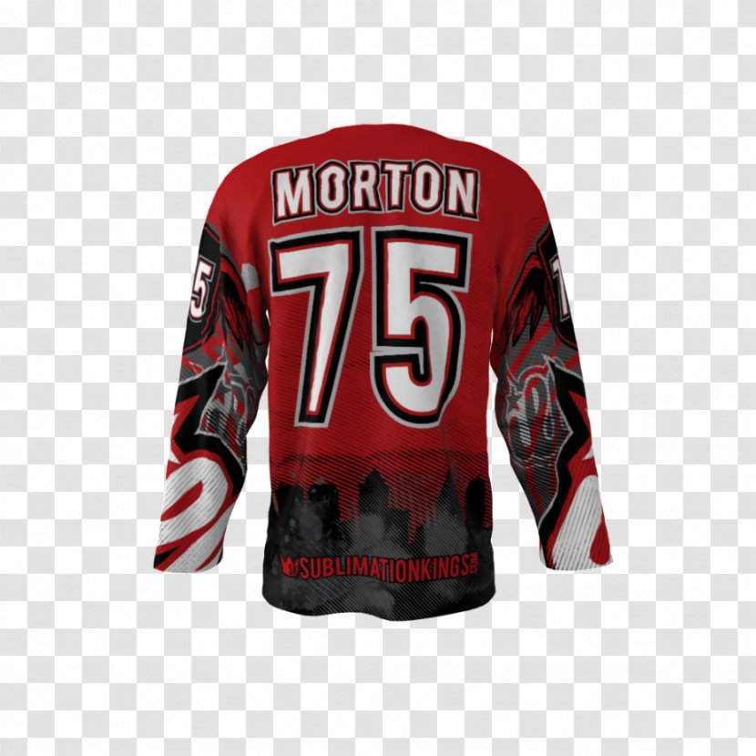 T-shirt Hockey Jersey Sports Fan Sleeve - Sport Transparent PNG