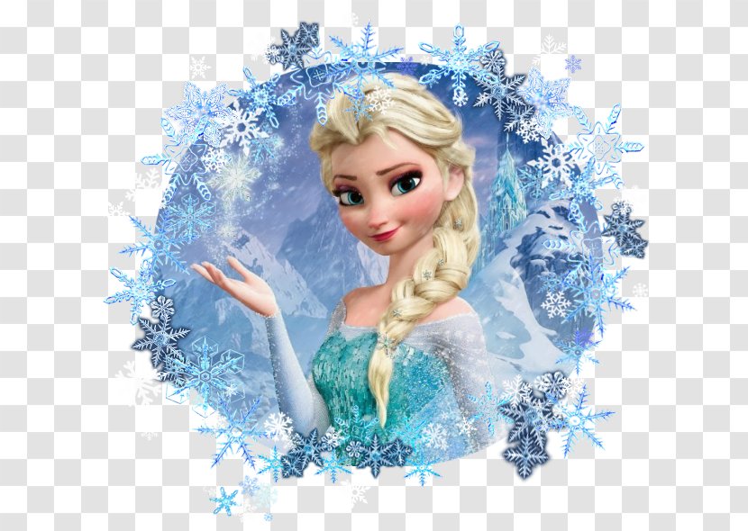 Elsa Frozen Anna Kristoff Olaf - Blue Transparent PNG