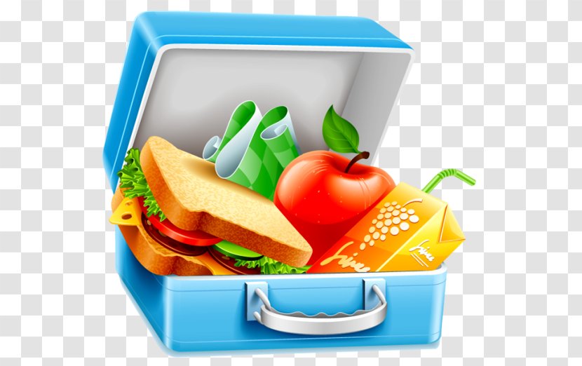 Packed Lunch Breakfast Lunchbox Clip Art - Fast Food - Blt Cliparts Transparent PNG
