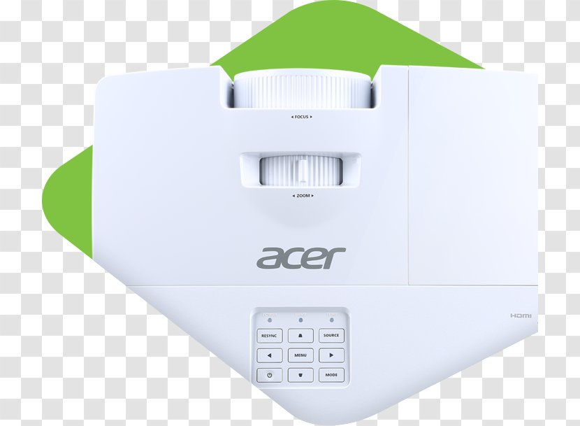 Multimedia Projectors Digital Light Processing Acer Contrast - Super Video Graphics Array - Projector Transparent PNG