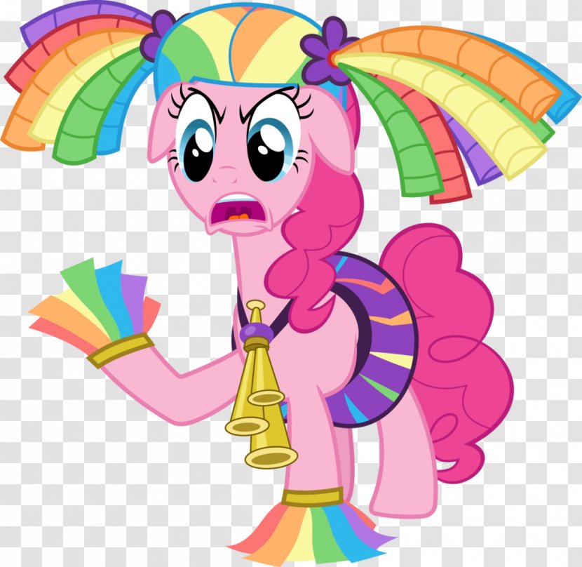 Pinkie Pie Twilight Sparkle Rainbow Dash Applejack Rarity - Animal Figure - Crowd Cheering Transparent PNG
