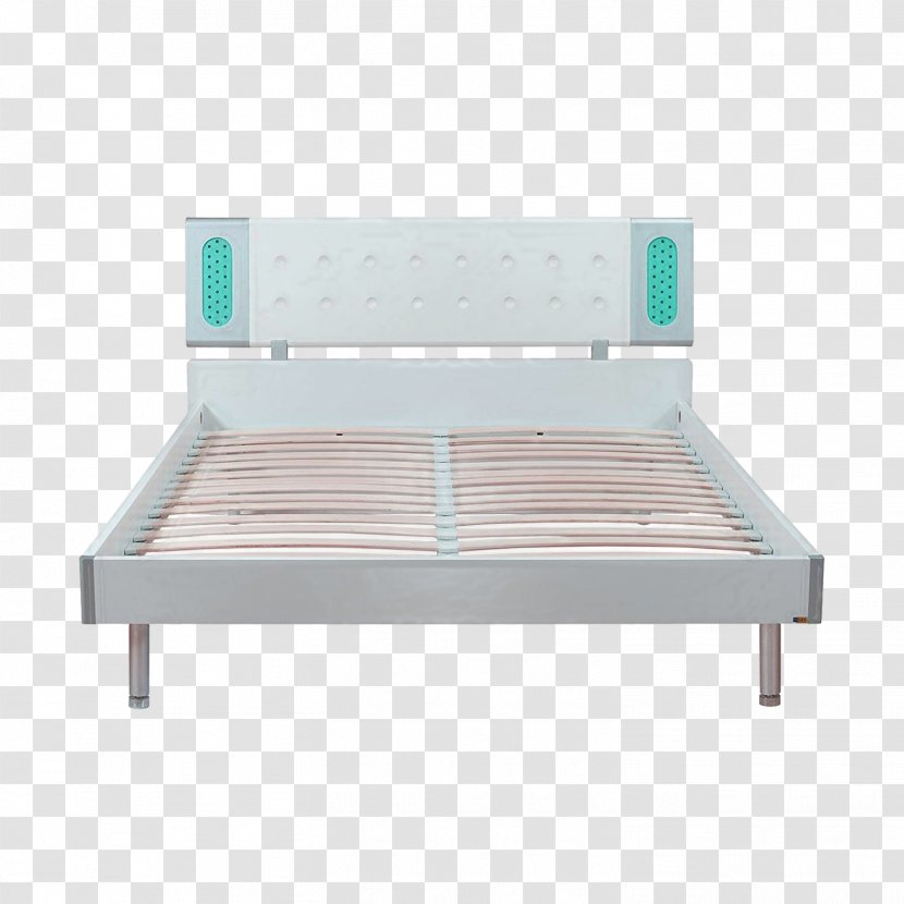 Bed Frame - Mattress - Blue Row Skeleton Transparent PNG