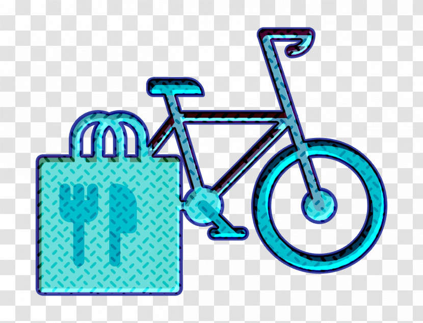 Bike Icon Food Delivery Icon Bicycle Icon Transparent PNG