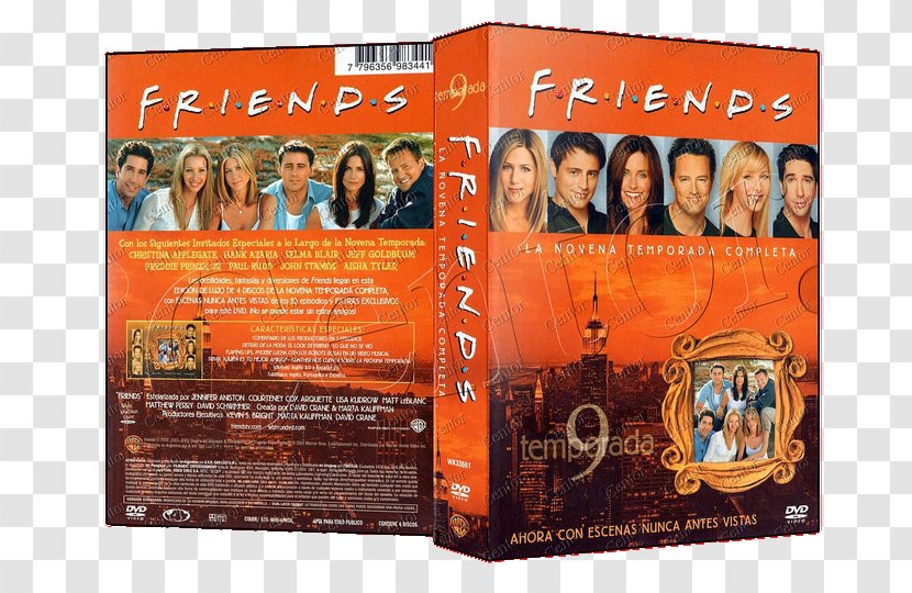 Friends - Matt Leblanc - Season 9 Television Show DVD EpisodeDvd Transparent PNG