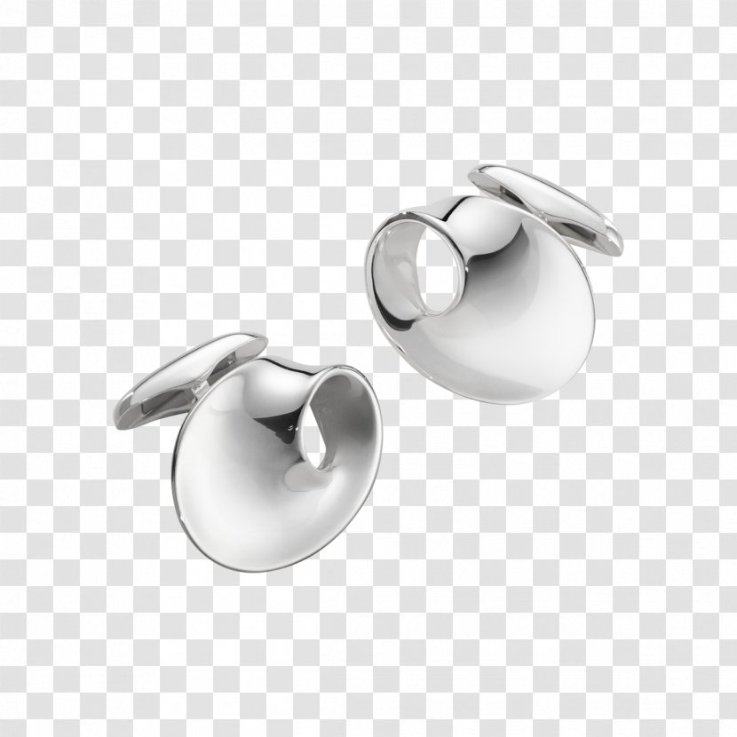Earring Cufflink Sterling Silver Jewellery - Tie Clip Transparent PNG