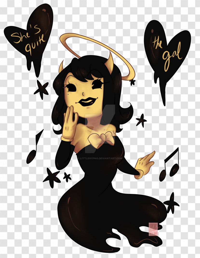 Bendy And The Ink Machine DeviantArt Drawing Image Angel Transparent PNG