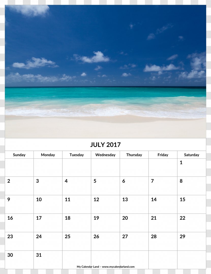 Sea Wind Wave 0 Calendar Beach - Ocean Transparent PNG