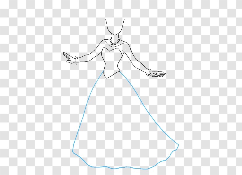 Tiana Drawing Disney Princess Sketch - Tree - Cartoon Wavy Lines Transparent PNG