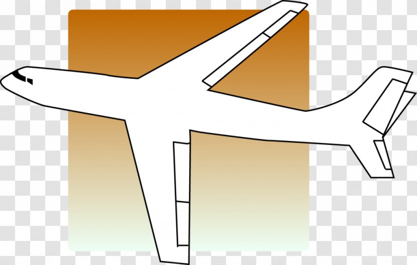 Airplane Line Clip Art - Furniture - Design Transparent PNG