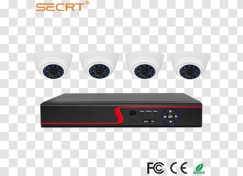 Product Design Multimedia Technology - Cctv Camera Dvr Kit Transparent PNG