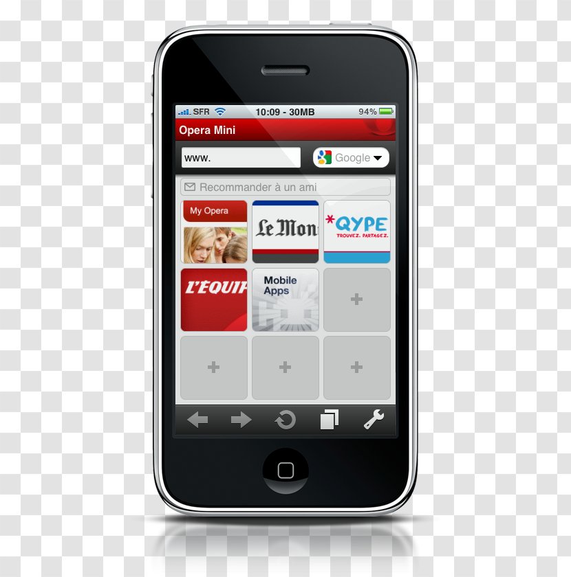 IPod Touch IPhone Web Browser Opera - Ipad - Iphone Transparent PNG