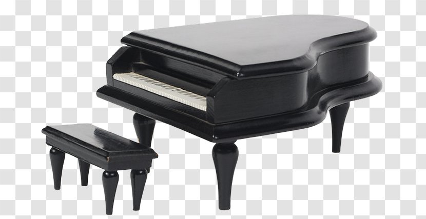 Digital Piano Musical Instrument - Watercolor - Classical Transparent PNG