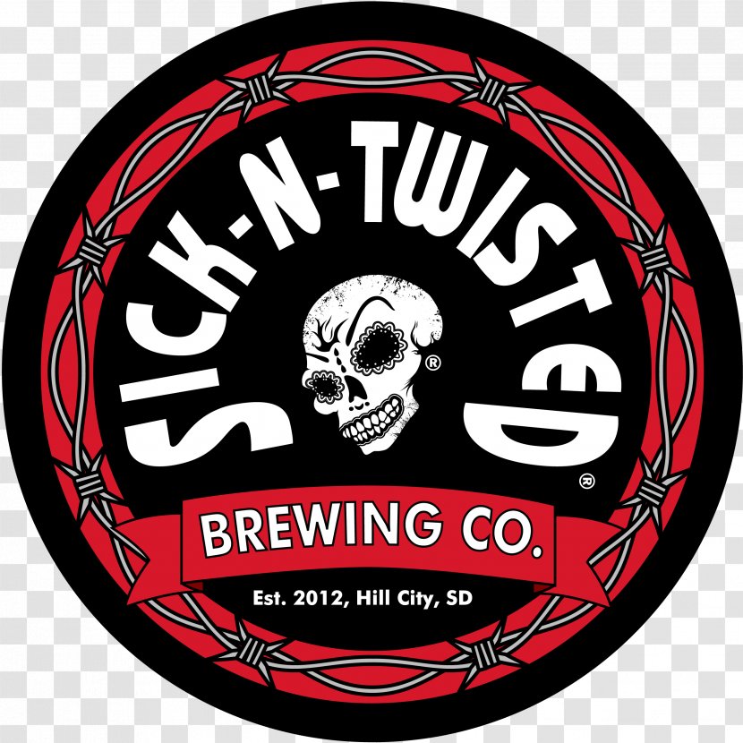 Sick-N-Twisted Brewery Beer Brewing Grains & Malts Hill City - Wheel Transparent PNG