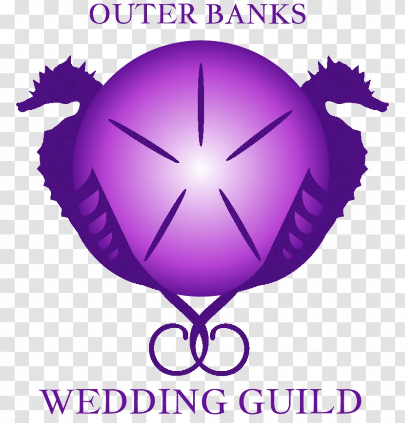 Outer Banks Wedding Guild Balloon Clip Art - Violet Transparent PNG