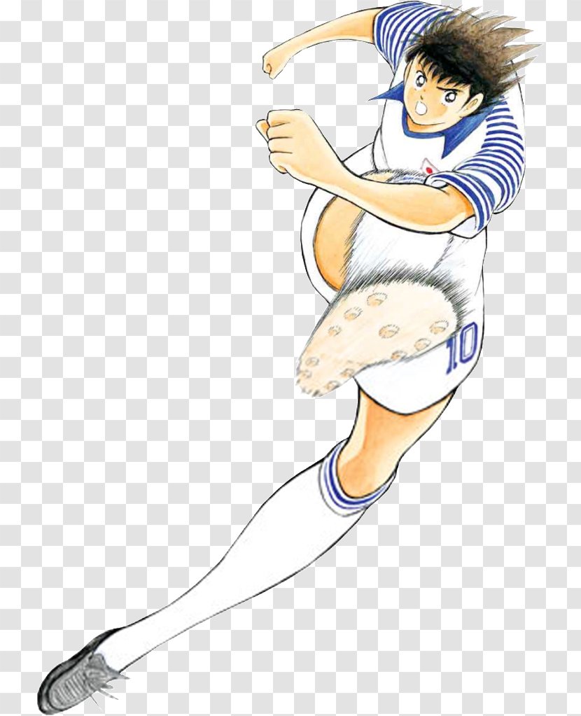 Tsubasa Oozora Captain Tsubasa: New Kick Off Tatakae Dream Team Game - Watercolor Transparent PNG